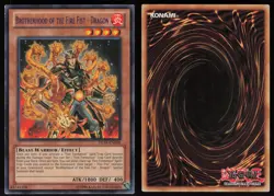 Brotherhood of the Fire Fist - Dragon DL18-EN008 Purple Rare Yu-Gi-Oh - Image 3