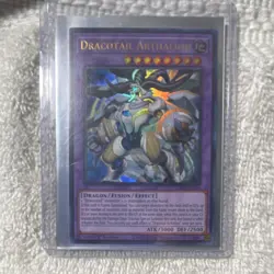 Yu-Gi-Oh! Dracotail Arthalion JUSH-EN006 Justice Hunters Ultra Rare - Image 1