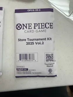 ONE PIECE TCG STORE TOURNAMENT KIT 2025 VOL 2 SEALED ENGLISH BANDAI PROSHIPPER - Image 1