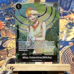 Miss. Valentine OP14-087 The Azure Sea's Seven One Piece Dash Pack Promo Foil - Image 1