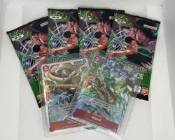 One Piece TCG OP12 Legacy of the Master - Monet SR + 4 Booster Packs - NM - Image 1