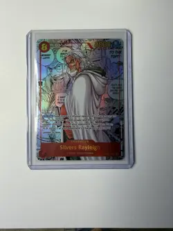 Silvers Rayleigh OP08-118 Manga ..Two Legends One Piece...English - Image 1
