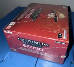 *SEALED* One Piece Carrying On His Will (OP-13) Booster Box - Image 3