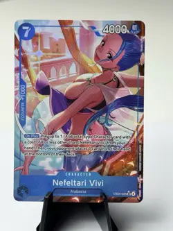 One piece TCG EB04-025 Nefeltari Vivi Alternate Art - OP14 The Azure Sea’s Seven - Image 1