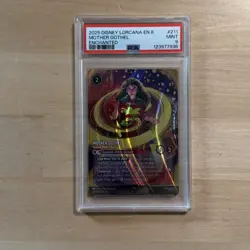 Disney Lorcana Reign of Jafar Mother Gothel Enchanted 211 PSA 9 - Image 1