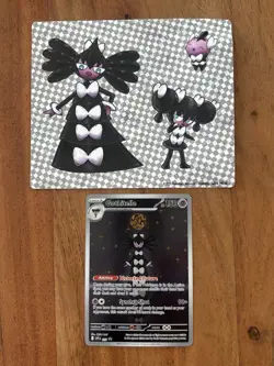 Gothitelle SVP 211 Pokemon TCG White Flare Black Star Promo Card *Free Stickers* - Image 1