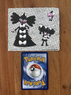Gothitelle SVP 211 Pokemon TCG White Flare Black Star Promo Card *Free Stickers* - Image 2
