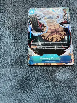 OP13 LUFFY OP11-058 TREASURE RARE CARRYING ON HIS WILL NM+ RAW CARD ONE PIECE - Image 3