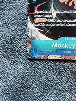 OP13 LUFFY OP11-058 TREASURE RARE CARRYING ON HIS WILL NM+ RAW CARD ONE PIECE - Image 4