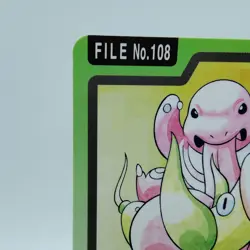Pokemon Cards Bandai Carddass Lickitung File No.108 1997 EX Japanese i638 - Image 2