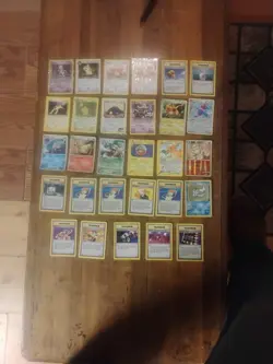 Lot Of 29 Pokemon Cards Lightly,Mp,HP, Damaged Pre-owned - Image 1