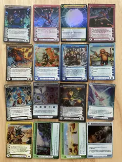 Chaotic Cards Lot of 16 FOIL Supers And Rares - Image 1