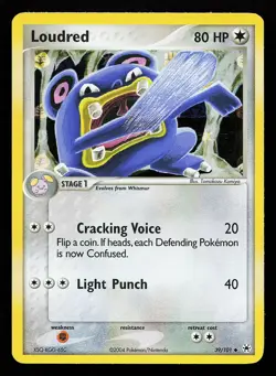 Loudred 39/101 Reverse Holo EX Hidden Legends Pokemon Card - Image 1
