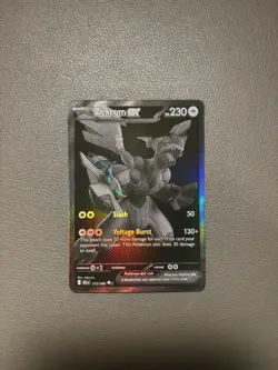 Zekrom EX Black Bolt 172/086 BWR English POKEMON TCG CARD - Image 1