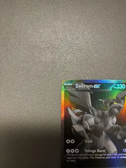 Zekrom EX Black Bolt 172/086 BWR English POKEMON TCG CARD - Image 3