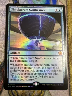 Simulacrum Synthesizer Promo Pack: Edge of Eternities Foil - Image 1
