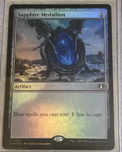 Sapphire Medallion Commander Masters Foil - Image 1