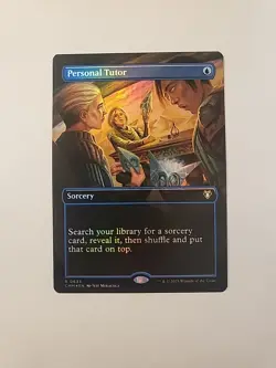 MTG - Personal Tutor (Borderless) - NM - Commander Masters - #633 - Foil - Image 1