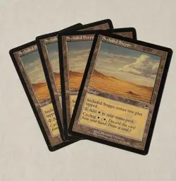 MTG Secluded Steppe x4 Onslaught Playset MP ONS Magic 4x Play Set - Image 1
