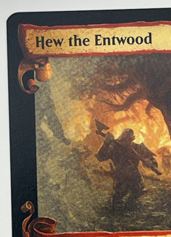 MTG Hew the Entwood Showcase Scrolls LTR #587 Lord of the Rings Magic LOTR - Image 3