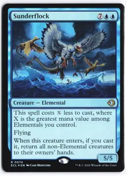 Sunderflock FOIL Lorwyn Eclipsed Magic MTG NM - Image 1