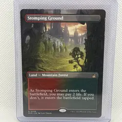 Stomping Ground (Borderless) Ravnica Remastered Regular NM R 0299 - Image 1