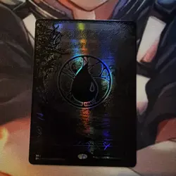 MTG Island - Full Art (Oil Slick Raised Foil) Phyrexia: All Will Be One Foil - Image 1