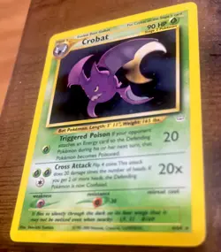Crobat 1st Edition Holo 04/64 Neo Revelation Pokemon TCG - Image 3