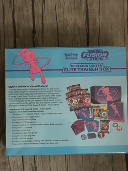 Fusion Strike Pokemon Center ETB Elite Trainer Box - Pokemon TCG - Sealed - Image 2