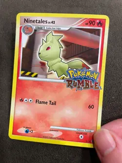 Ninetales 3/16 Pokemon Rumble Stamped 2009 Pokemon TCG English NM - Image 2