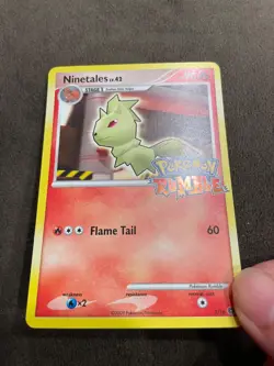 Ninetales 3/16 Pokemon Rumble Stamped 2009 Pokemon TCG English NM - Image 3