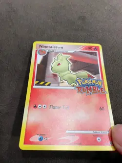 Ninetales 3/16 Pokemon Rumble Stamped 2009 Pokemon TCG English NM - Image 4