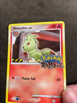 Ninetales 3/16 Pokemon Rumble Stamped 2009 Pokemon TCG English NM - Image 5