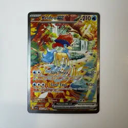 Keldeo ex 167/086 SIR Pokemon TCG White Flare Special Illustration Rare NM - Image 3