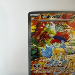 Keldeo ex 167/086 SIR Pokemon TCG White Flare Special Illustration Rare NM - Image 5