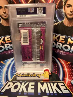 2000 Pokemon Base Set 2 Pidgeot Sealed Booster Pack PSA 9 - Image 2