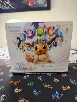 Prismatic Evolutions Pokemon Center ETB Elite Trainer Box Sealed - Image 2