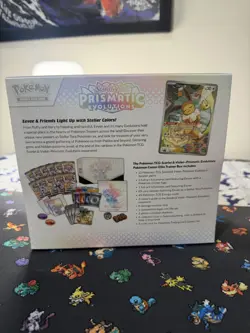 Prismatic Evolutions Pokemon Center ETB Elite Trainer Box Sealed - Image 3