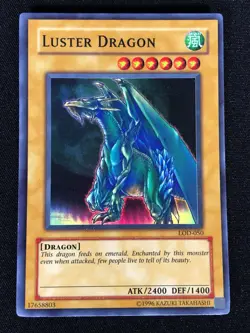 Yugioh Luster Dragon LOD-050 Super (NM) - Image 1