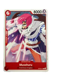 New: One Piece CCG Musshuru OP08-011 Two Legends Regular Common - Image 1