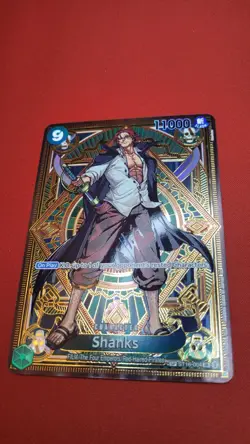 One Piece A Fist of Divine Speed Shanks ST16-004 SP Alternate SR NM - Image 1