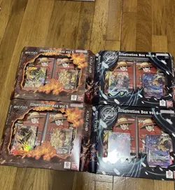 One Piece Illustration Box Vol. 5 & 6 *LOT OF 4 New SEALED IN HAND - Image 1