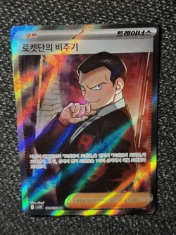 Team Rocket's Giovanni SR 121/098 Team Rocket sv10 Pokemon Card Japanese NM - Image 3