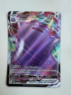 Ditto VMAX - 051/072 - Pokemon Shining Fates Sword & Shield Ultra Rare Card NM - Image 1
