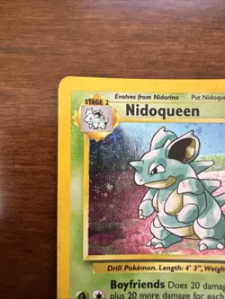 Pokemon Nidoqueen TCG Holo Unlimited Rare Card 12/130 Base Set 2 - Image 2