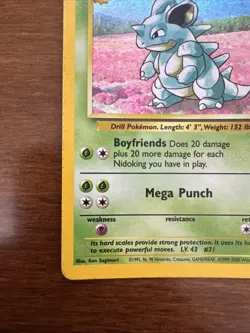 Pokemon Nidoqueen TCG Holo Unlimited Rare Card 12/130 Base Set 2 - Image 5
