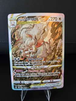 Hisuian Zoroark VSTAR Pokemon Crown Zenith: Galarian Gallery #GG56/GG70 NM Card - Image 1
