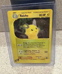 Pokemon TCG Raichu Card 27/144 LP/NM Regular Rare - Image 1