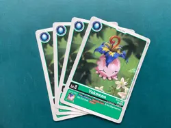 Yokomon BT23-002 Playset Hackers' Slumber Digimon Card Game x4 - Image 1