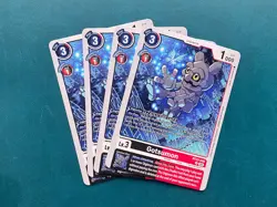 Gotsumon BT23-048 Playset Hackers' Slumber Digimon Card Game x4 - Image 1